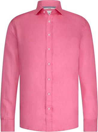 State of Art Stijlvol Overhemd - Heren - Casual Overhemden - Roze - L - Overhemden