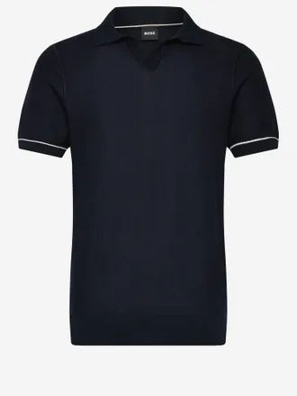 HUGO BOSS Poloshirt aus Baumwollmischung