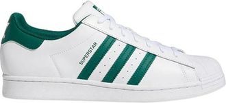 adidas Superstar Sportschoenen - Heren - Schoenen - Wit - Maat: 41 1/3 EU Zijde