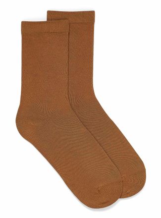 Simons Womens Solid comfortable socks Made in Portugal