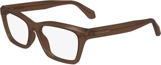 Ferragamo SF2986 232 Transparent Brown 53mm