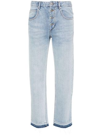 Isabel Marant Jeans Jemina crop slim - Blu
