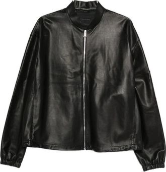 Fendi Zip-up Leather Jacket