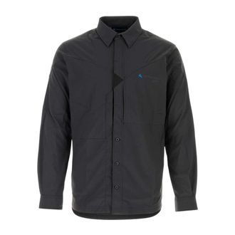 Kl&auml;ttermusen Camisa Garm LS - Shirts - Hombre - Gris - S