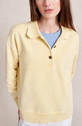 La Ligne Howard Polo in Butter at Nordstrom, Size X-Small