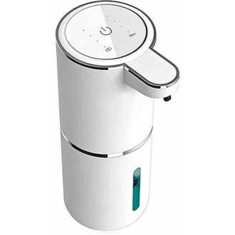 OEM Distributeur De Savon - Capteur Infrarouge Automatique - 380 Ml - Installation Mural Ou Sur Plan De Travail - Rechargeable Usb - &Eacute;tanche Ipx5