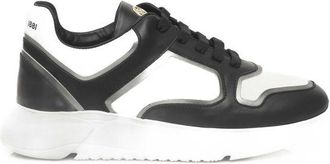 Cerruti Black Leather Women Womens Sneaker