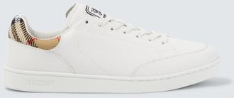 Burberry Set Burberry Check leather sneakers