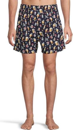 Tommy Bahama Boxer Mens Underwear Navy Cocktails : 2XL, Cotton/Modal
