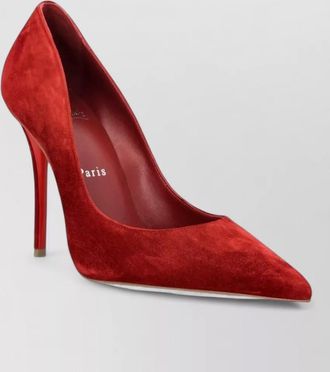 Christian Louboutin velvet pumps