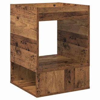 vidaXL Mesa Auxiliar Madera Vieja 40 X 40 X 56 Cm Madera De Ingenier&iacute;a Vidaxl