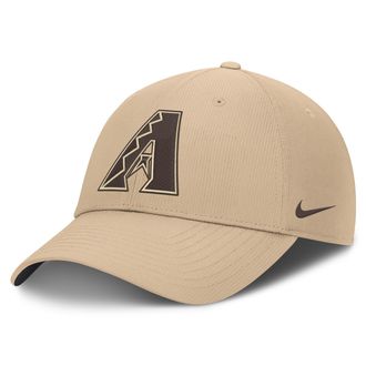 Nike Arizona Diamondbacks Club Nike Mens Dri-FIT MLB Adjustable Hat in Brown | NB020GT5DQS-YPH