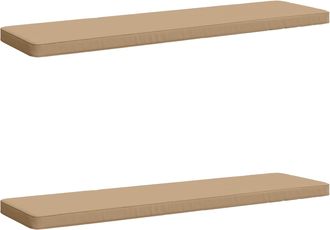 vidaXL Cojines Para Banco De 2 Piezas Vught 2 Uds. 100% Poli&eacute;ster Vidaxl