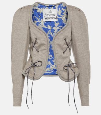 Vivienne Westwood Giacca Gexi Spencer in misto lana