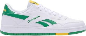 Reebok Unisex BB 1000 Sneaker, White/Glen Green/Golden Haze, 8.5 UK