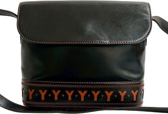 Saint Laurent Pre-owned Saint Laurent Leather Cutout Crossbody Z8RD9NHMXL3F2LOG