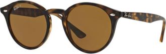 Ray-Ban Rb 2180 71083 Zonnebrillen - unisex - Zonnebrillen - Bruin - 49 MM - Accessoires