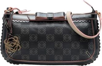 Loewe Pre-owned Shoulder Bags, female, Black, Size: ONE SIZE Pre-owned Shoulder Bag