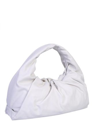 Bottega Veneta Womens Shoulder Pouch Bag White