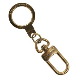 Louis Vuitton Pre-owned Accessories, unisex, Yellow, Size: ONE SIZE Pre-owned Metal Key-Holders
