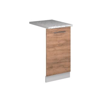 Vicco Panel Frontal Del Lavavajillas Fame-line, Roble Dorado, 45 Cm, Et M&aacute;rmol, Vicco