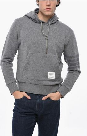 Thom Browne Virgin Wool Sweater with Hood and Kangaroo Pocket size M