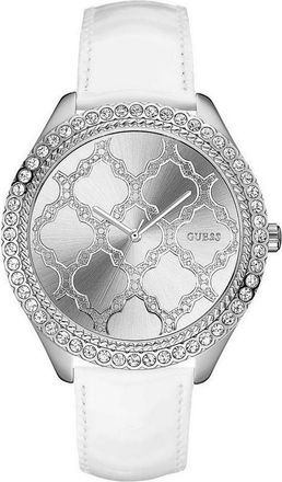 Guess Majestic Quartz Silver Dial Ladies Watch W0579L3
