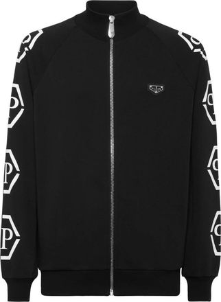 Philipp Plein Zip-throughs - Heren - Vesten met rits - Zwart - 3XL - Hoodies & sweatvesten