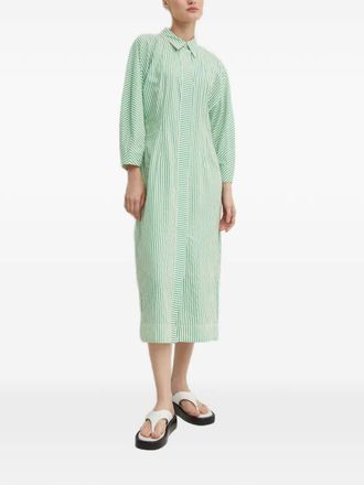 Day Birger Et Mikkelsen Laurie striped midi dress - Green