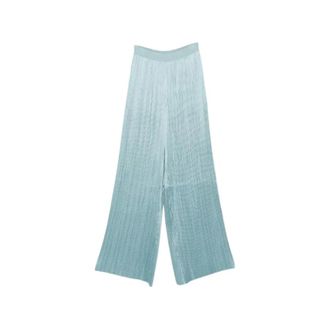 Joseph Joseph, Wide Trousers, female, Blue, Size: S Amber Pant