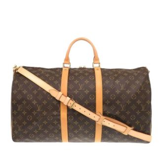 Louis Vuitton Pre-owned Keepall Bandouliere 55 - unisex - Louis Vuitton Vintage - Vintage Weekend Bags - Brown - ONE SIZE - Pre-owned