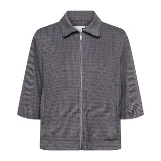 &Co Woman Sportief Ongevoerd Jack - Dames - Jassen - Grijs - Maat: L Viscose