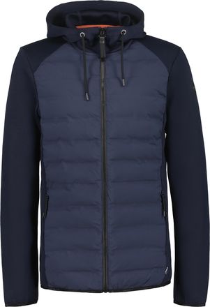 Icepeak Fleecejacke ICEPEAK ARZBERG, Herren, Gr. XXL, dunkelblau, Obermaterial: 80% Polyester, 14% Viskose, 6% Elasthan. Futter: 100% Polyamid. Wattierung: 10