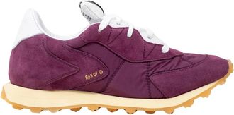 RUN OF Schoenen, Dames, Paars, 41 EU, Su&egrave;de, Sneaker Rosmary W