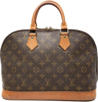 Louis Vuitton Pre-owned Womens Monogram Alma Pm - Brown Textile - One Size