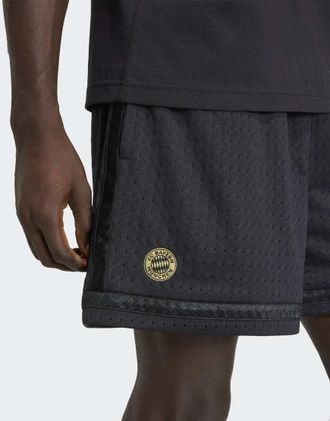 adidas adidas Performance - Fc Bayern - Pantaloncini neri-Nero
