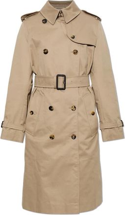 Burberry Lakefield Trenchcoat - Dames - Trenchcoats - Beige - XS - Katoen - Jassen