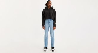 Levi's High Waisted Mom Jeans - Womens - 24X29 - Blue