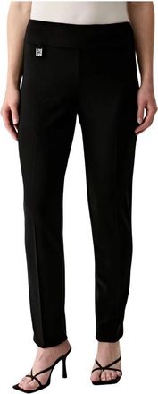 Joseph Ribkoff Klassieke Tailored Slim Pant - Dames - Slim Fit Broeken - Zwart - XS - Polyester - Broeken
