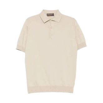 FILIPPO DE LAURENTIIS Polo Shirts, male, Beige, Size: 2XL Polo MC