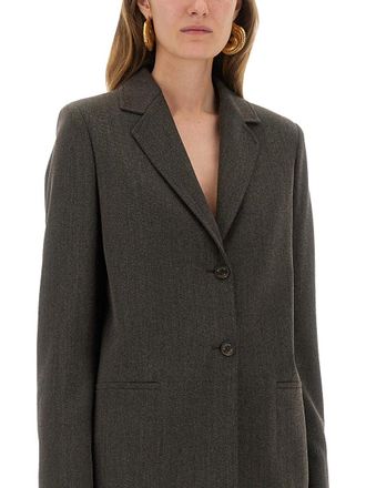 Moschino Wool Blend Jacket - Brown