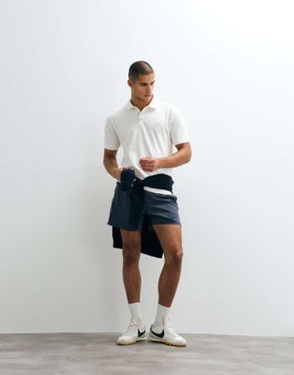 Abercrombie & Fitch YPB - Pantaloncini da allenamento blu slavato