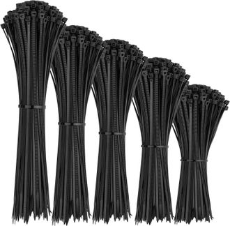 OEM 1000 Bridas De Pl&aacute;stico Para Cables, Bridas Profesionales, Bridas De Gran Tama&ntilde;o, Abrazaderas Autoblocantes De Alta Resistencia