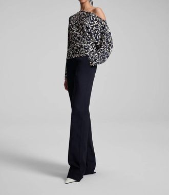 A.L.C. Tyler Top In Navy And Cream