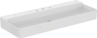 Ideal Lavabo Conca 1200x450x165mm Blanco 3 Orificios Para Grifer&iacute;a, Sin Rebosadero Ideal Standard