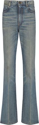Balmain Bootcut katoenen jeans - Blauw