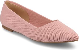 Journee Collection Journee Womens Minnah Knit Dress Flats