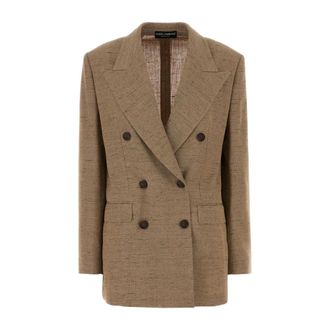 Dolce & Gabbana Giacca - female - Dolce & Gabbana - Blazers - Brown - M - Jackets