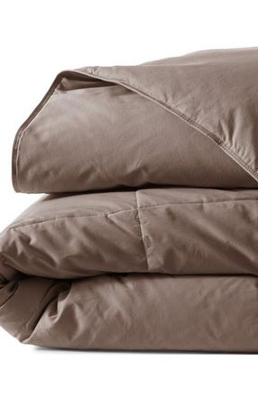 Lands End Pureloft Synthetic Down Comforter in Toast at Nordstrom, Size Full