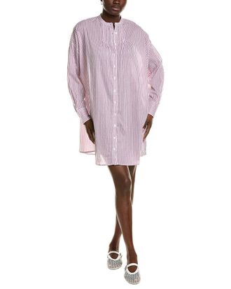 Emerson Fry Emerson Fry Mandarin Collar Shirtdress